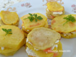 millefoglie di patate e salmone