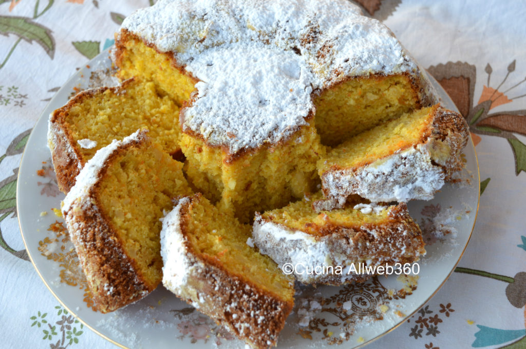 Torta alla zucca e mandorle - Ricetta di FoodGnam.info