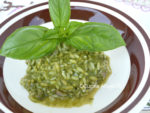 ricetta risotto - risotto al basilico
