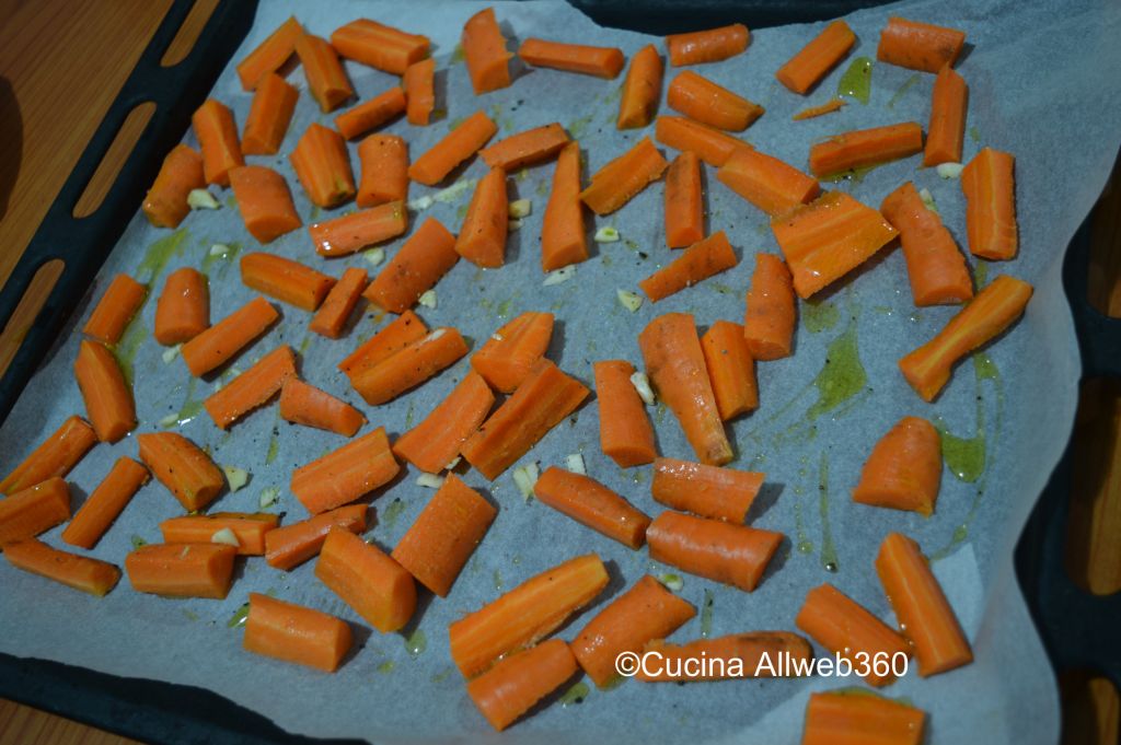 ricetta carote cotte