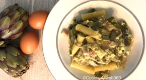 Carbonara di carciofi