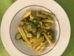 pasta zucchine salmone affumicato