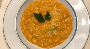 Risotto zucca e gorgonzola