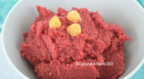 Hummus di barbabietole