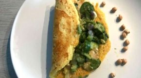 Piadina con farina di ceci
