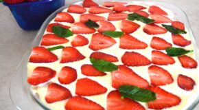Tiramisù alle fragole