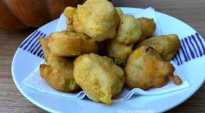 Frittelle di fiori di zucca
