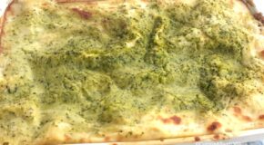 Lasagne broccoli e salsiccia