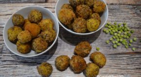 Polpette di piselli e ricotta