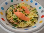 pasta con salmone e rucola