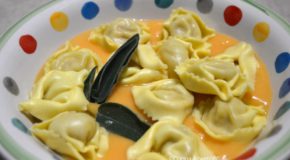 Tortelli con crema di zucca