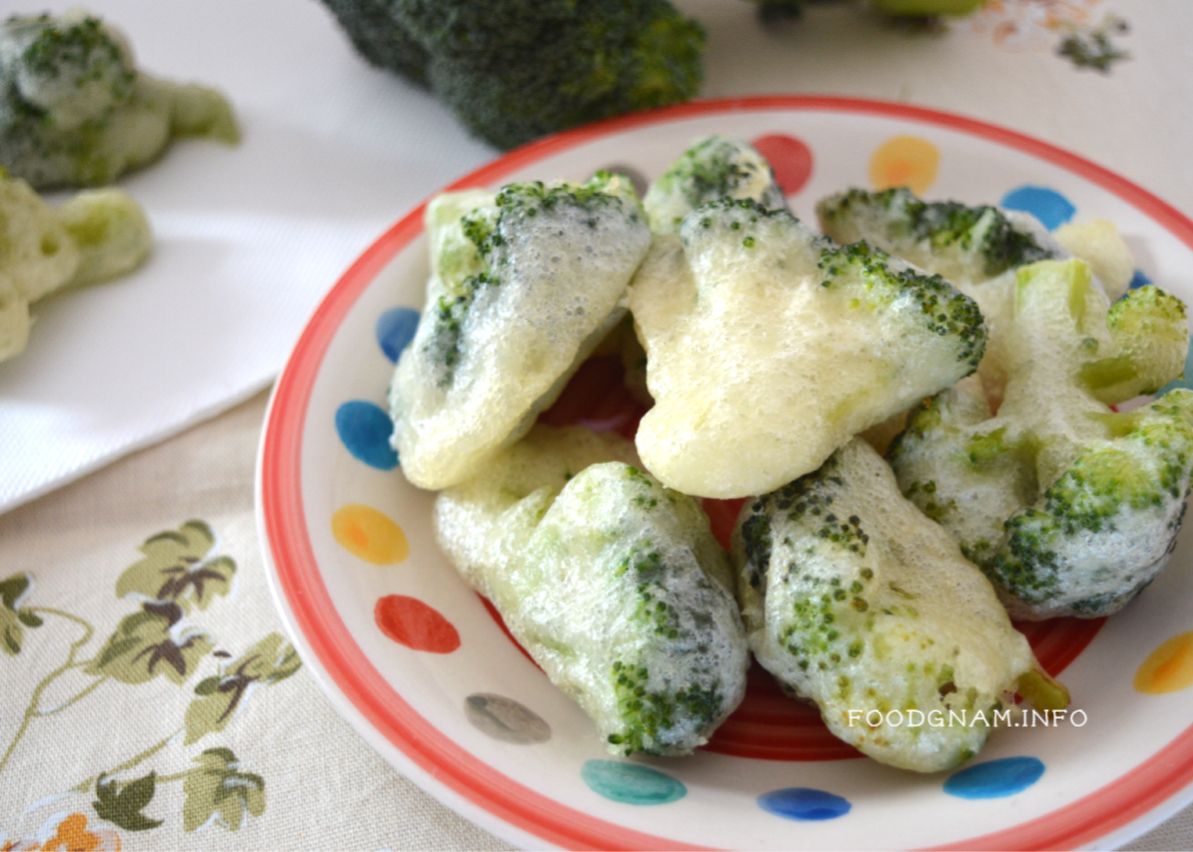 broccoli con pastella