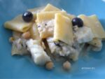 paccheri con crema di baccalà