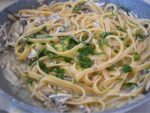 spaghetti con alici fresche