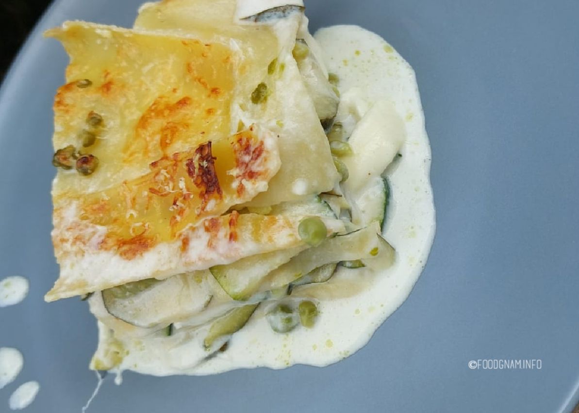 lasagne bianche con verdure