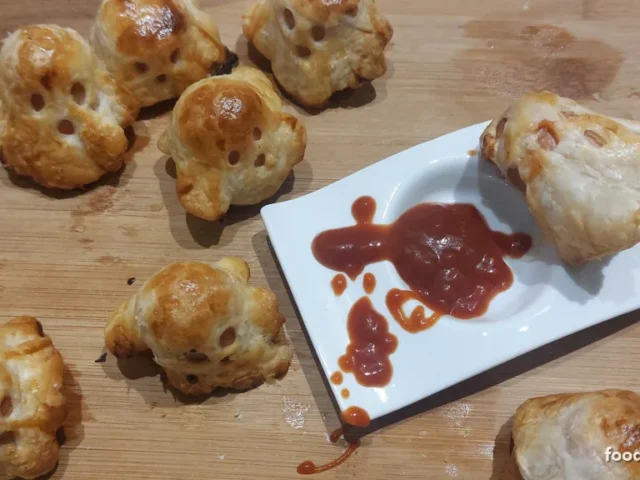 Fantasmini di pasta sfoglia