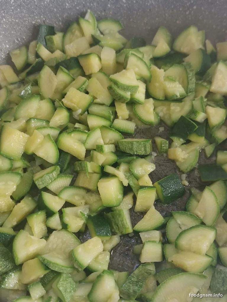 zucchine a dadini cotte in padella