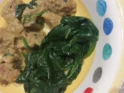 Spezzatino di tacchino con spinaci