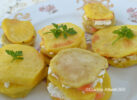 millefoglie di patate e salmone